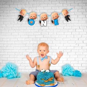 Boss Baby “One” Banner